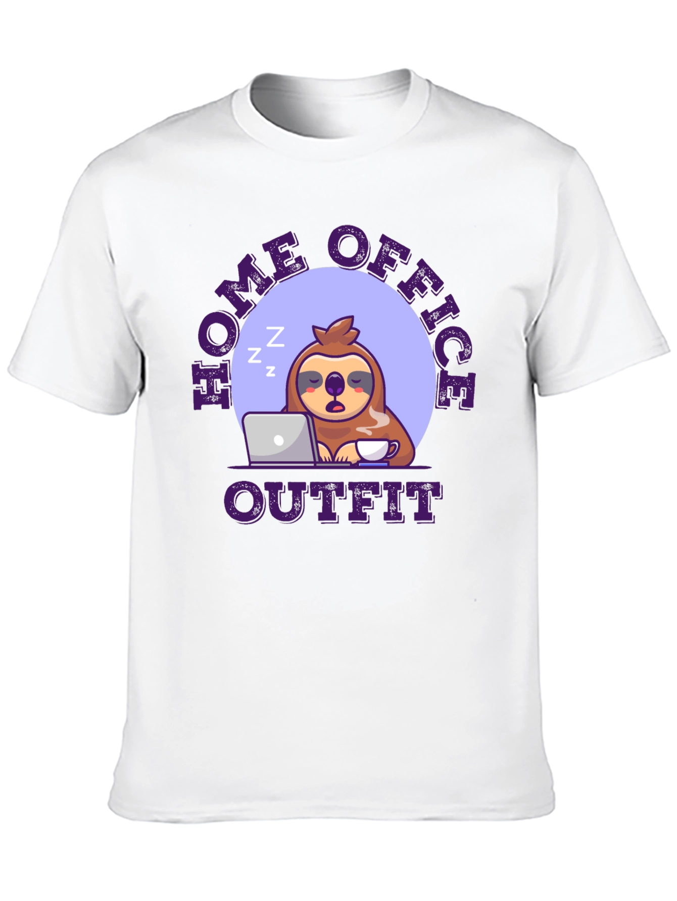 Home Office Outfit Sloth T-Shirt
