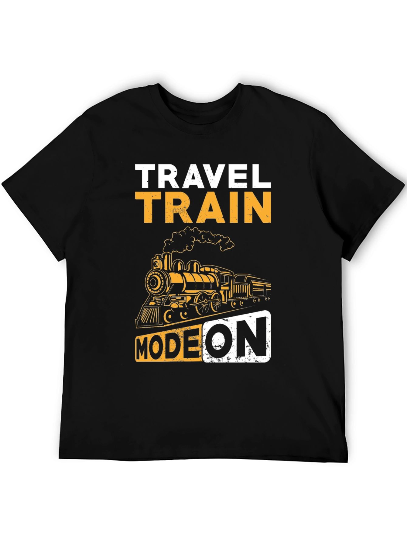 Travel Train Mode On Graphic Tee