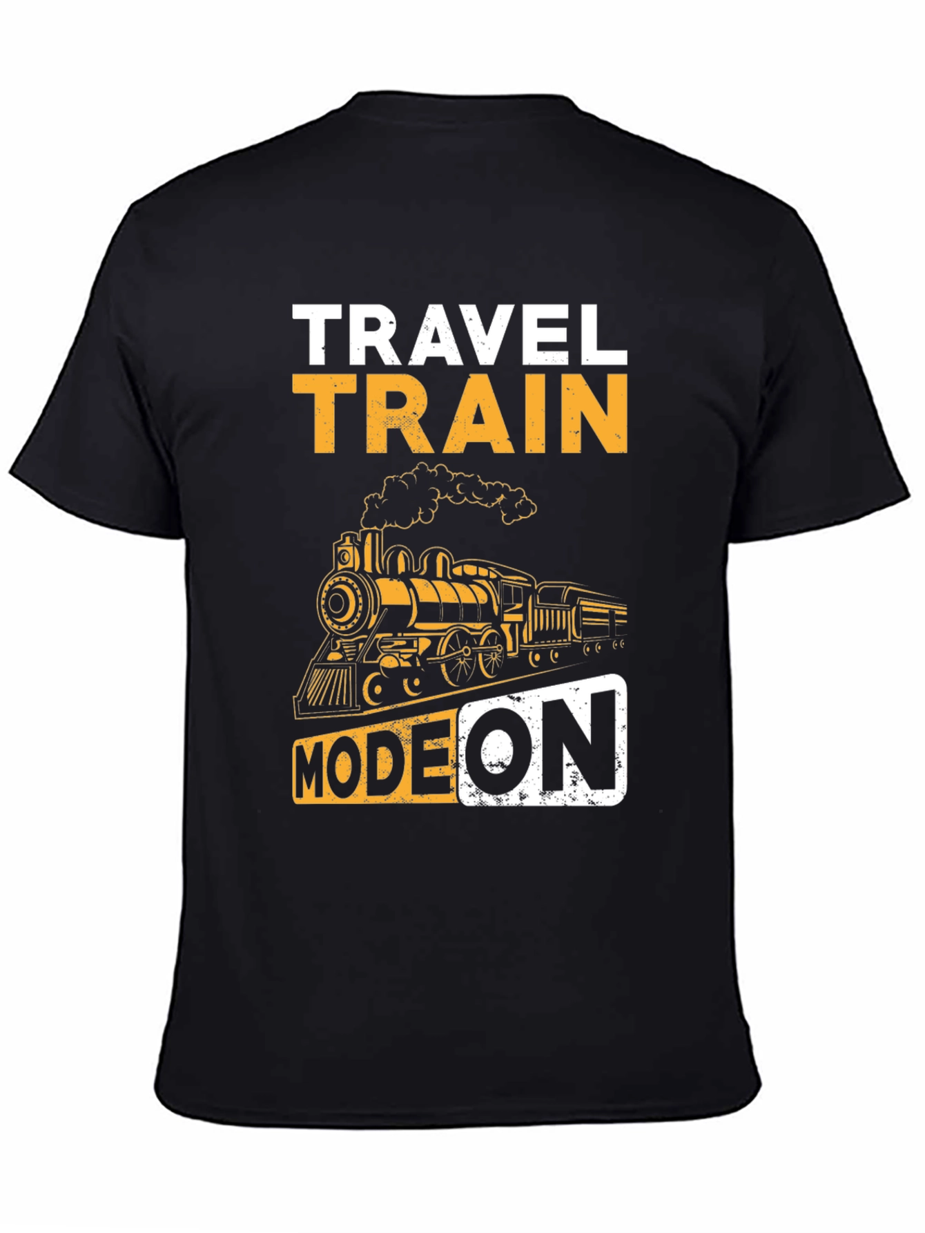 Travel Train Mode On Graphic Tee