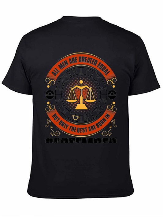 All Men Created Equal September Born T-Shirt