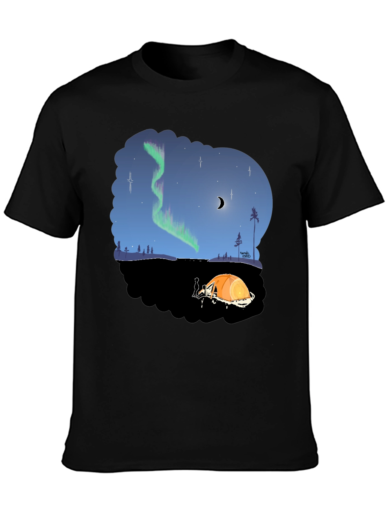 Aurora Camping Graphic Tee