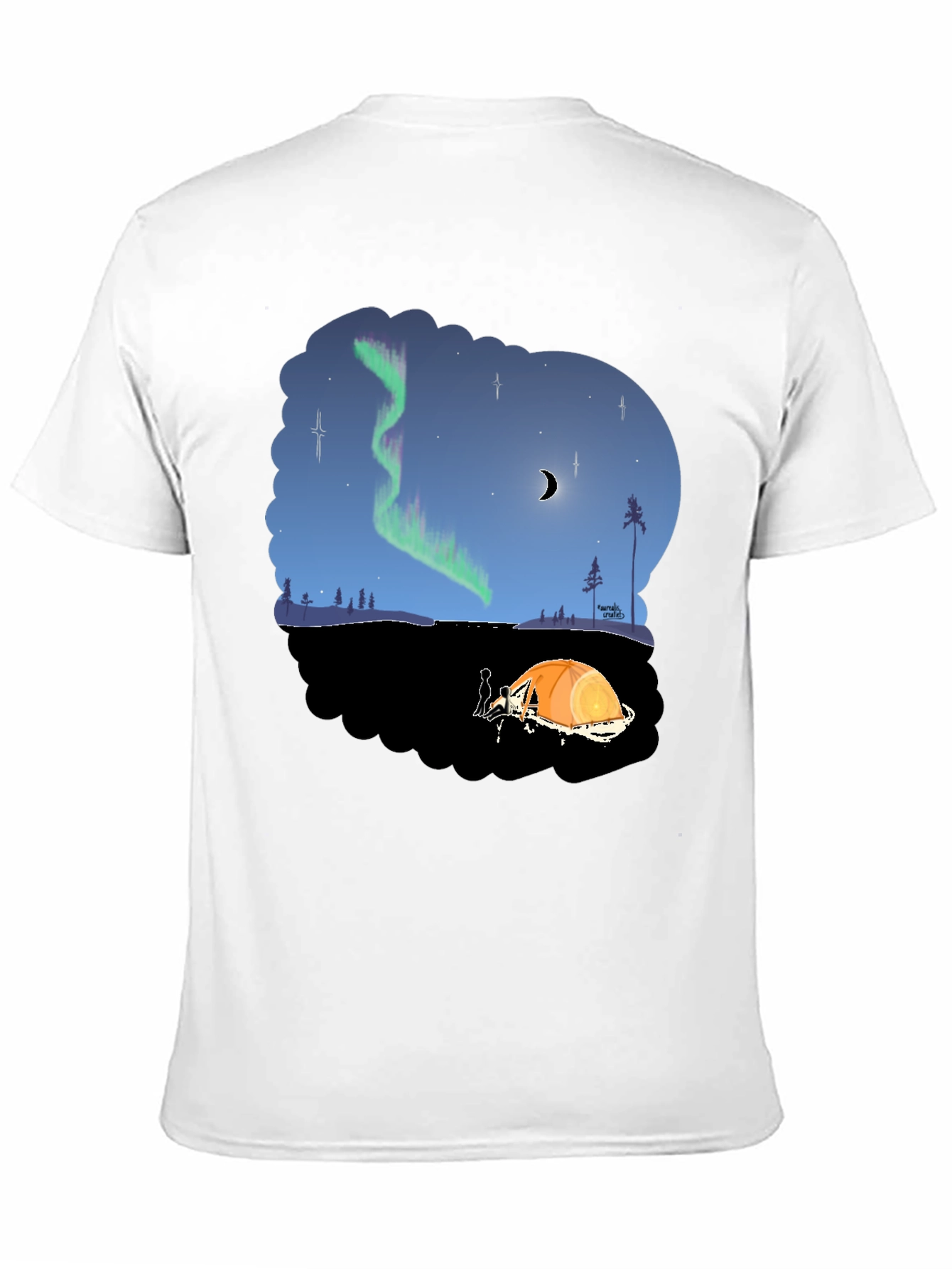 Aurora Camping Graphic Tee