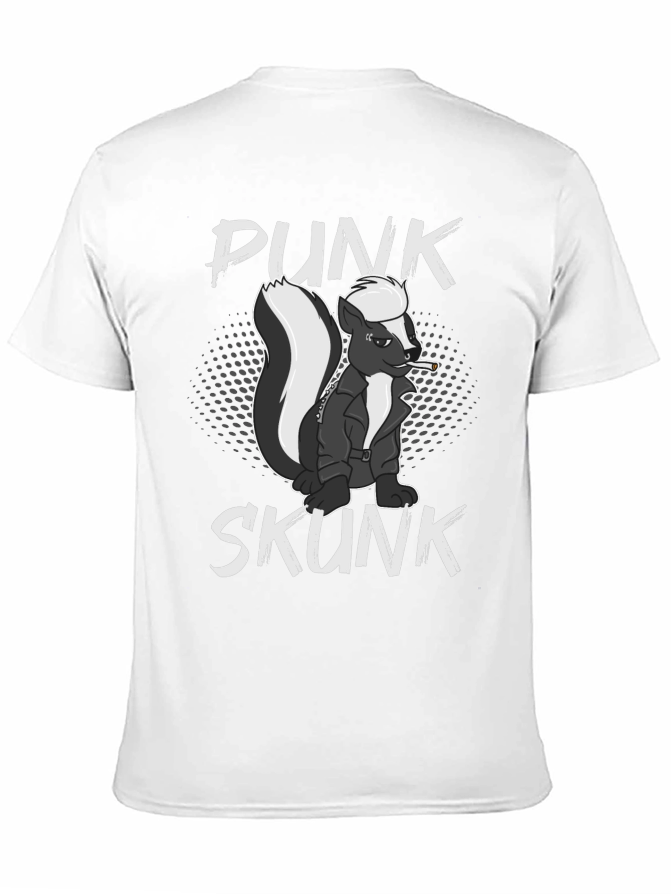 Punk Skunk Graphic Tee - Black T-Shirt