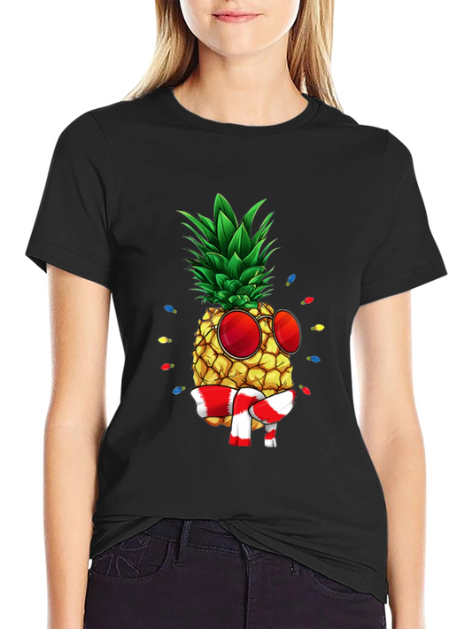 Festive Pineapple Graphic Tee