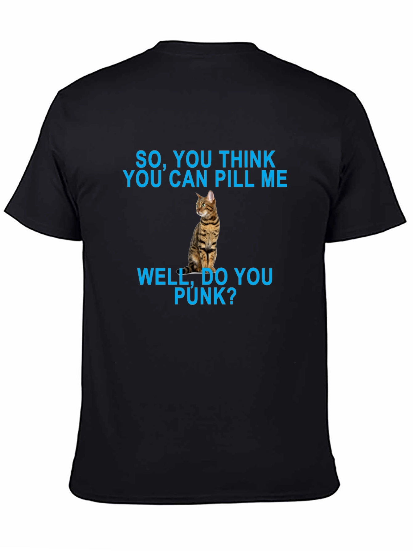 Funny Cat Pill Me T-Shirt
