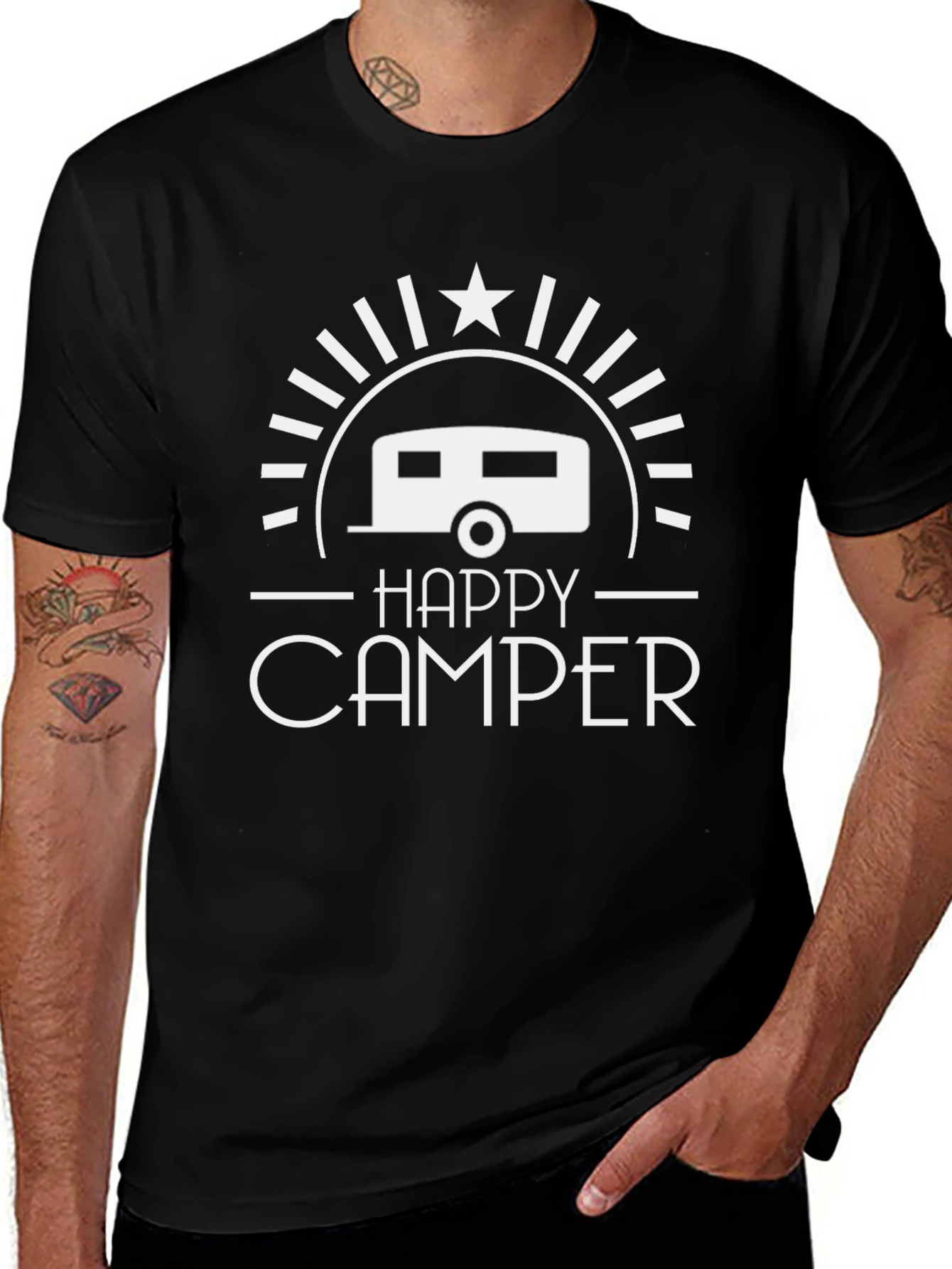 Happy Camper Tee - RV Camping T-Shirt