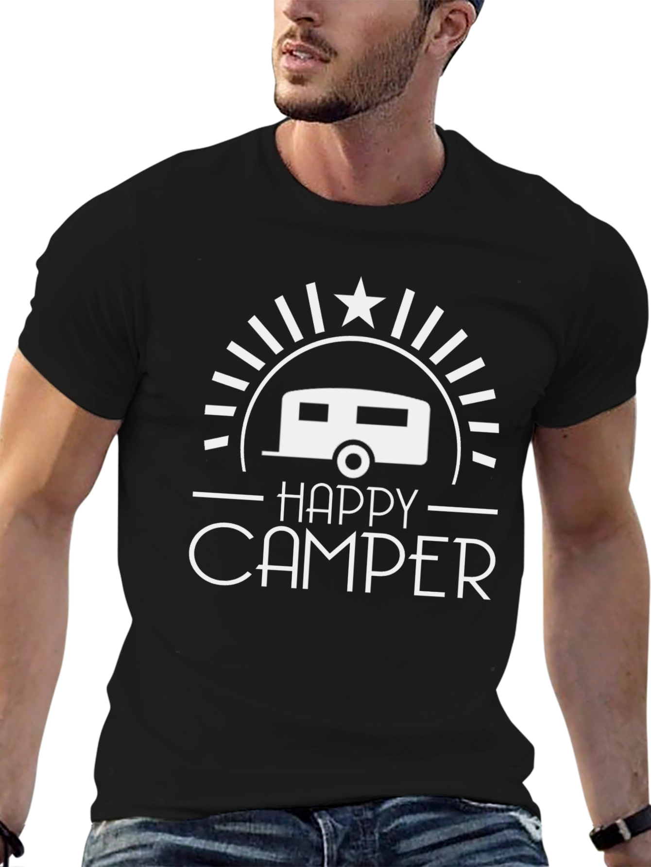 Happy Camper Tee - RV Camping T-Shirt