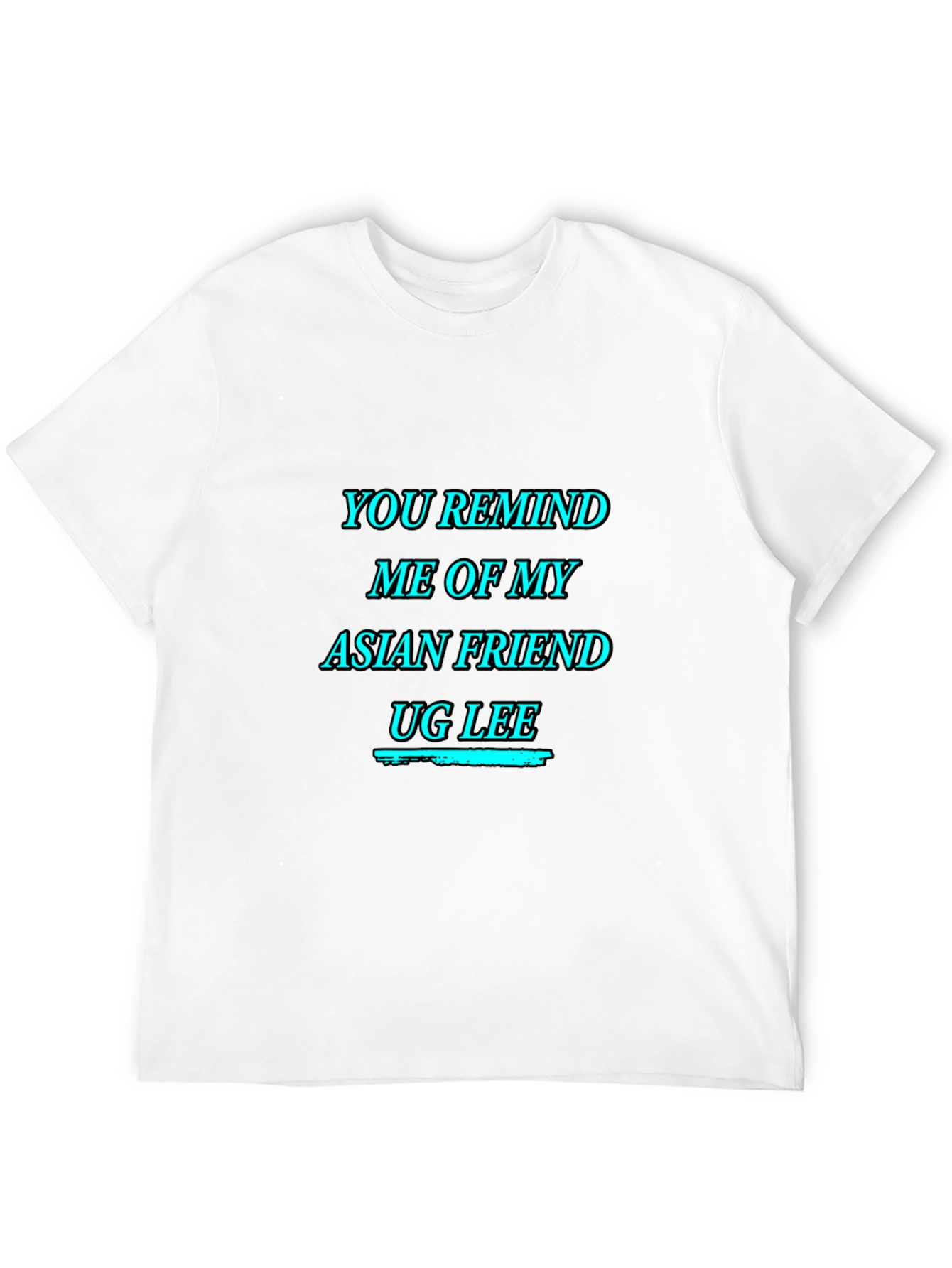 Humorous UG LEE Graphic T-Shirt