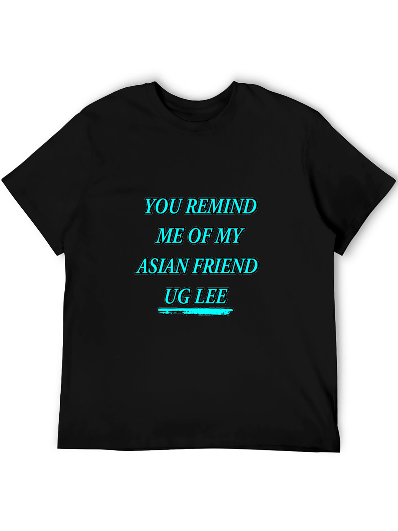 Humorous UG LEE Graphic T-Shirt