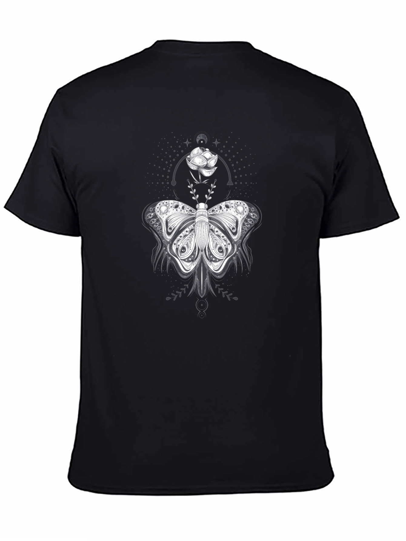 Butterfly Rose Graphic Tee
