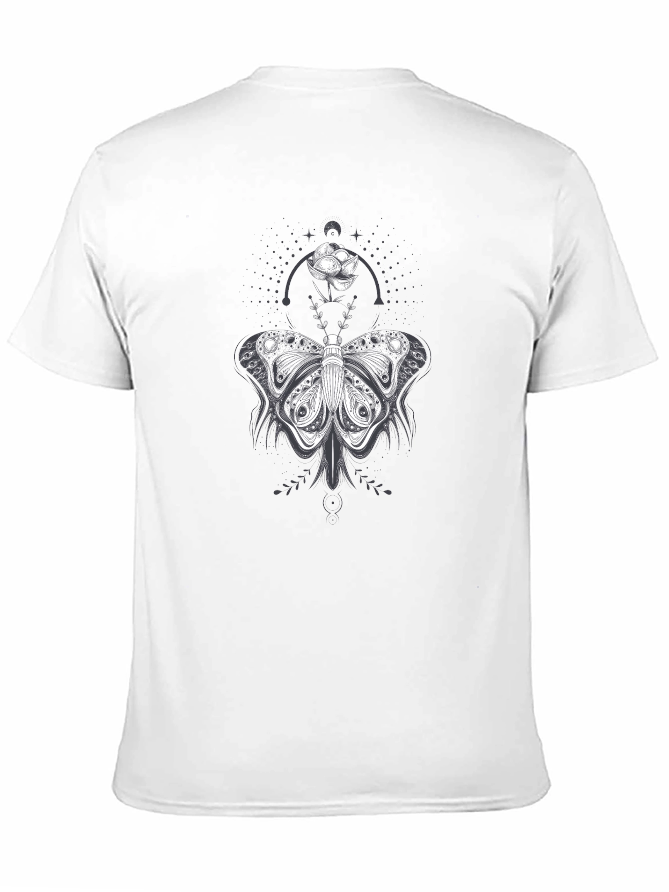 Butterfly Rose Graphic Tee