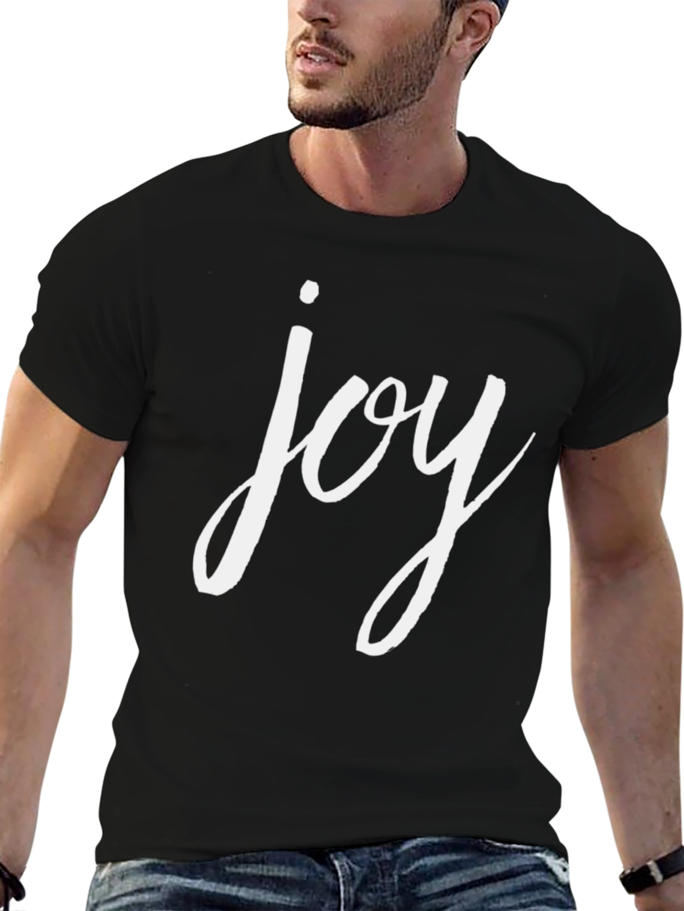Joy Graphic Tee - Stylish Comfort