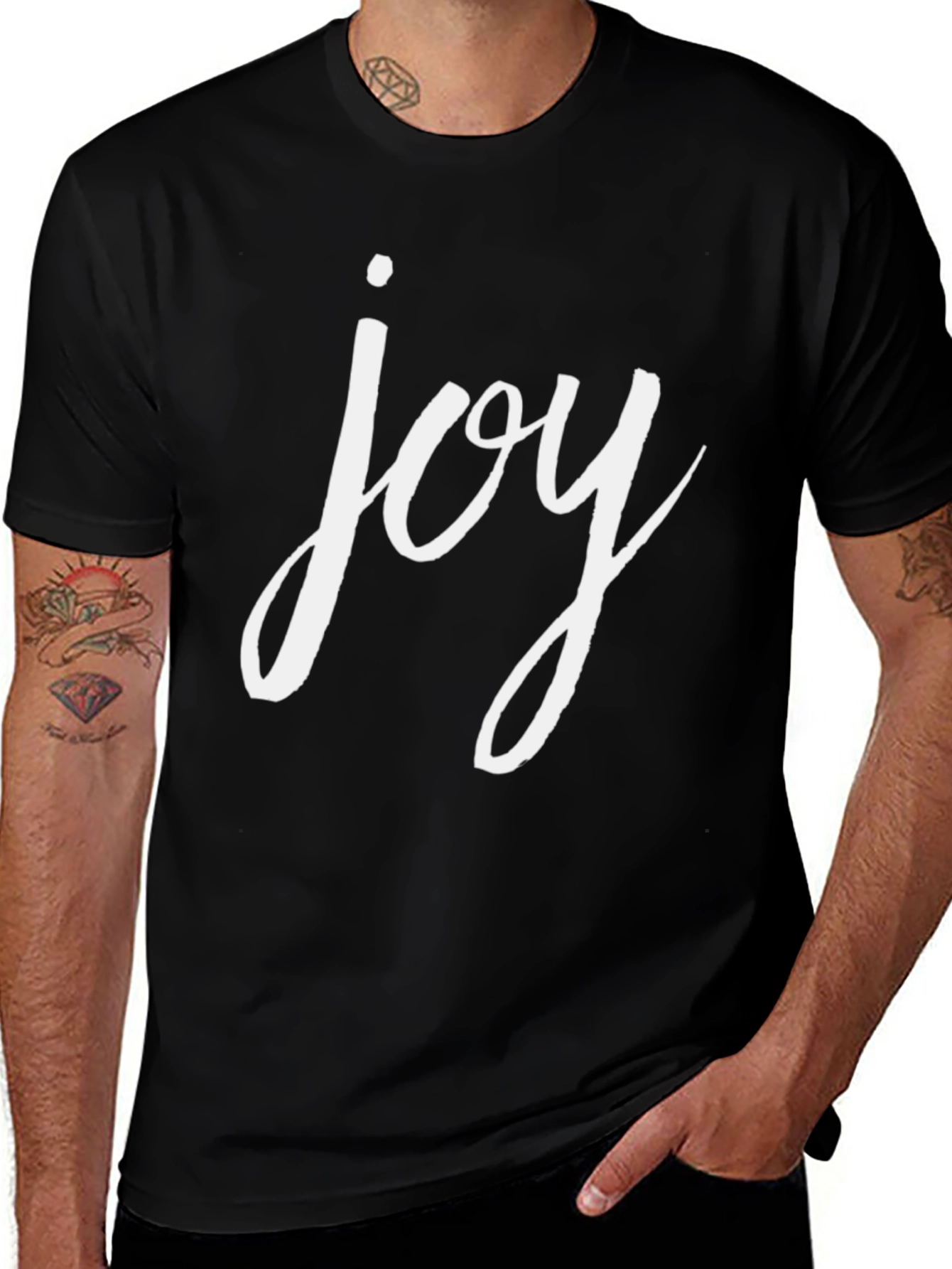 Joy Graphic Tee - Stylish Comfort