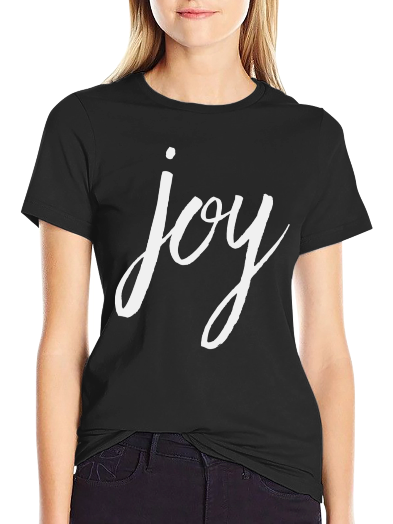 Joy Graphic Tee - Stylish Comfort