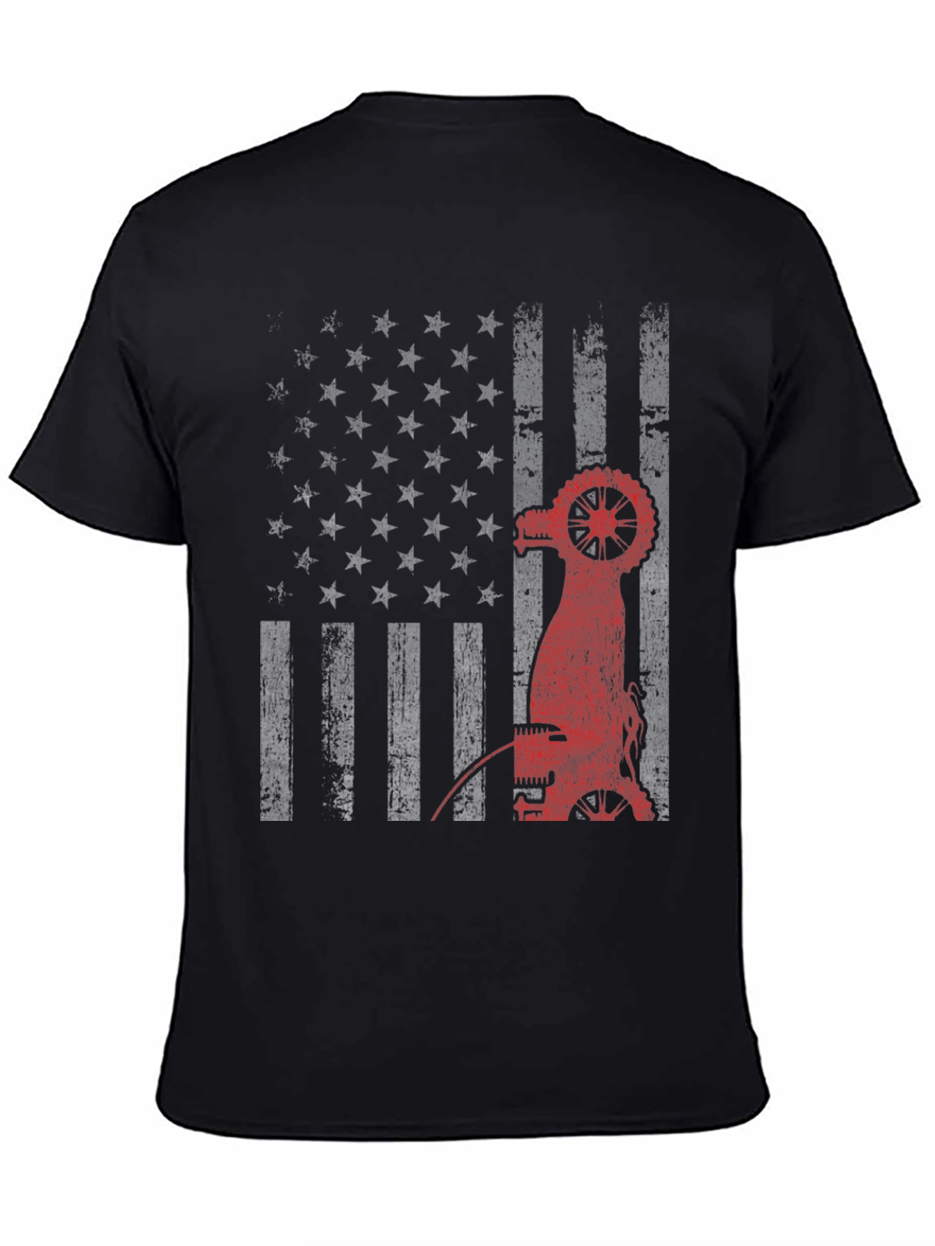 American Flag Welding T-Shirt - Patriotic Welder Tee