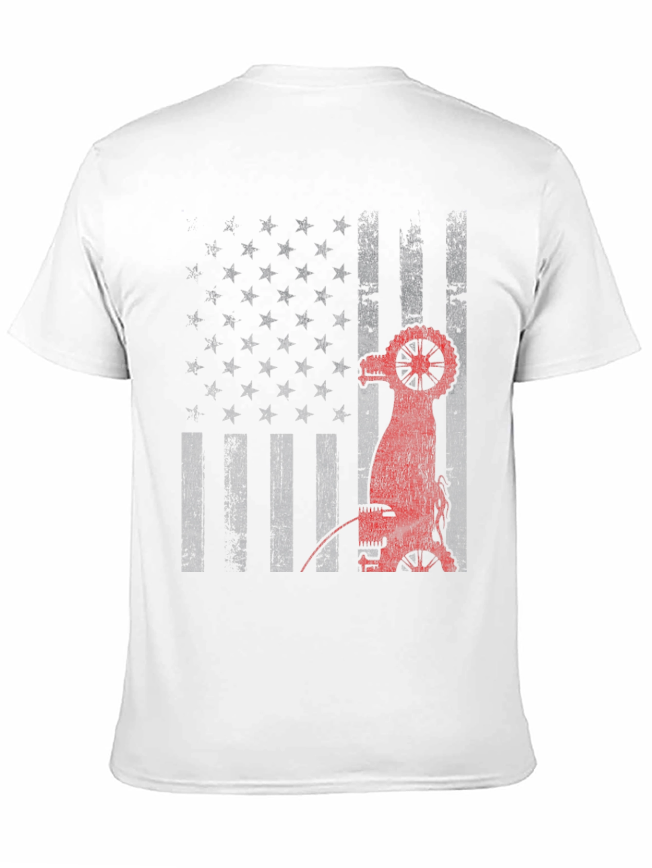 American Flag Welding T-Shirt - Patriotic Welder Tee