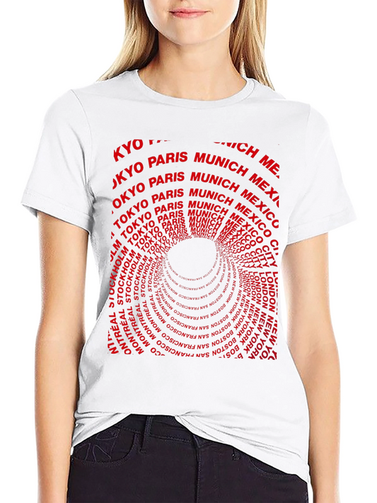 City Name Vortex T-Shirt