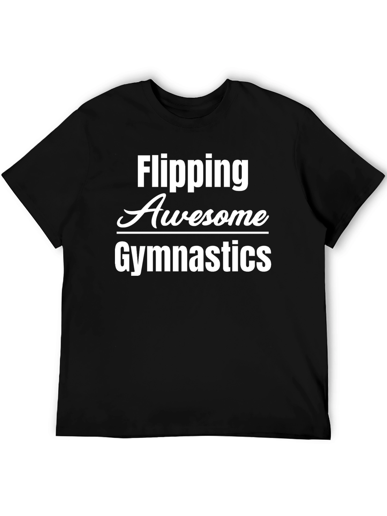 Flipping Awesome Gymnastics Graphic T-Shirt