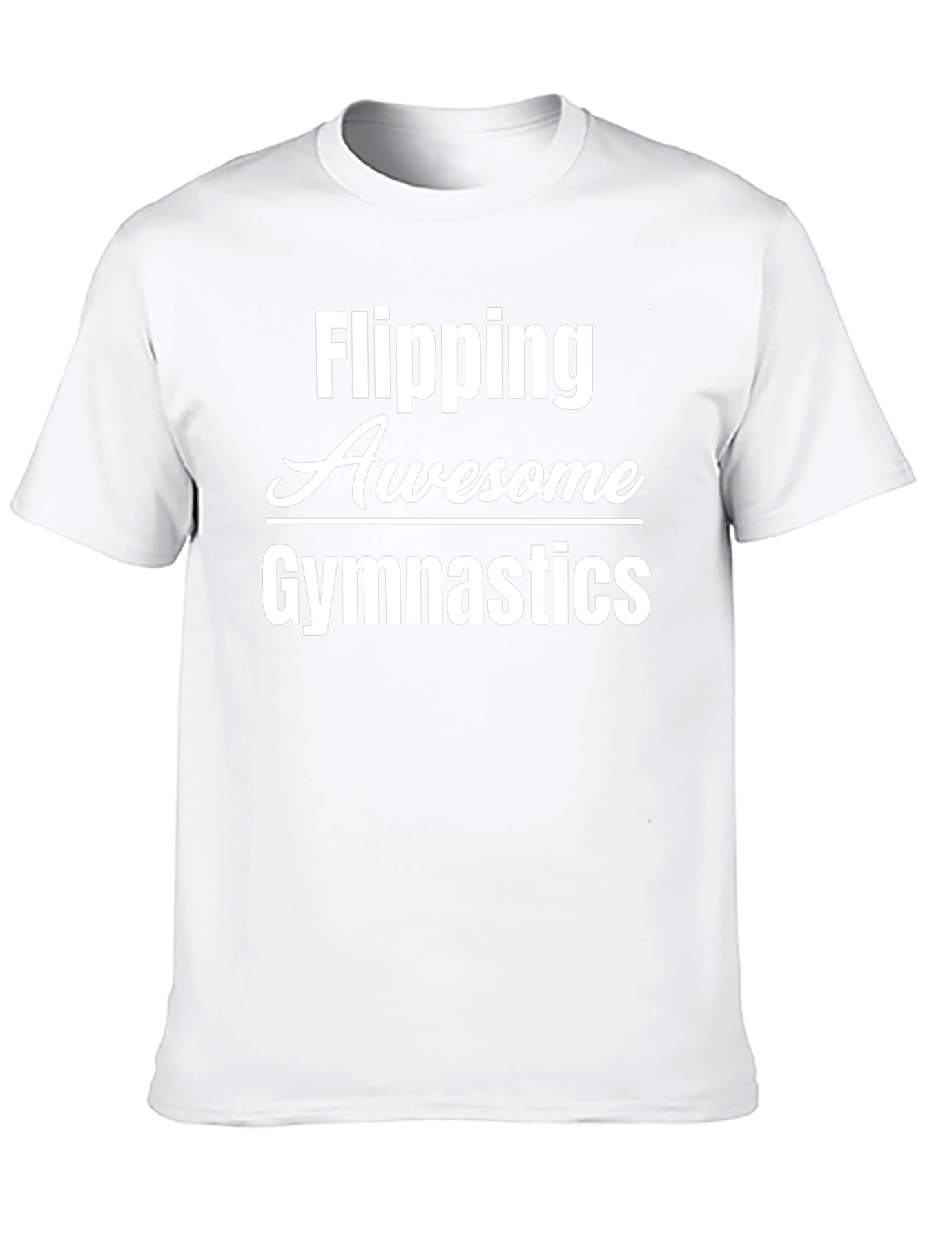 Flipping Awesome Gymnastics Graphic T-Shirt