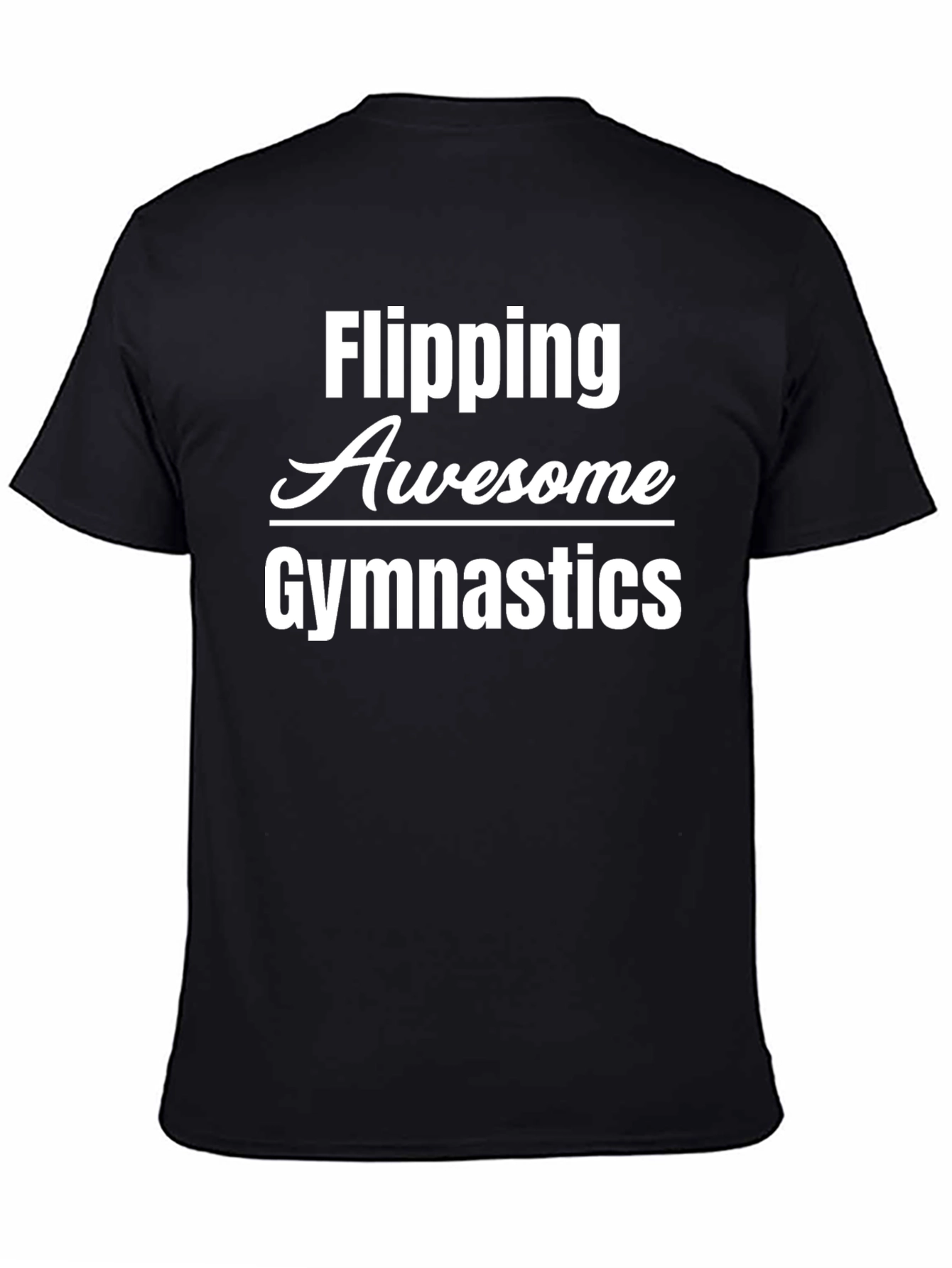 Flipping Awesome Gymnastics Graphic T-Shirt