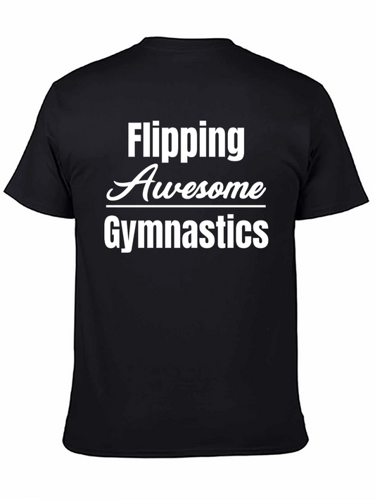 Flipping Awesome Gymnastics Graphic T-Shirt