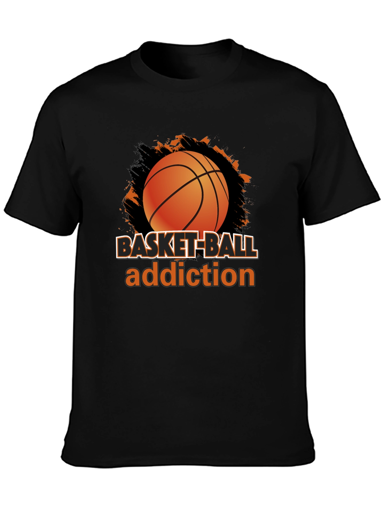 Basketball Addiction T-Shirt - Sports Fan Apparel