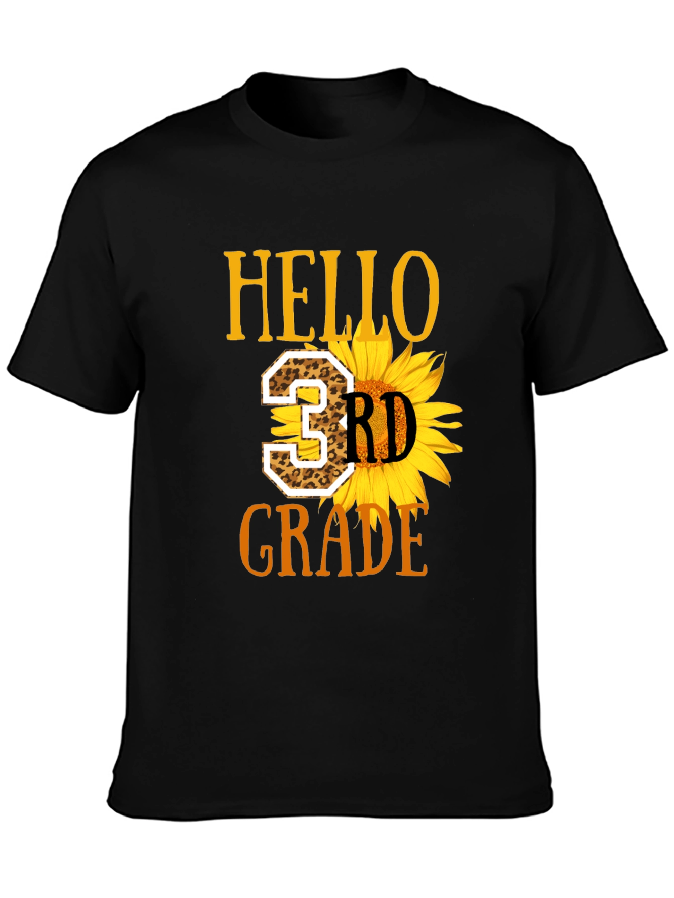 Hello 3rd Grade Sunflower T-Shirt