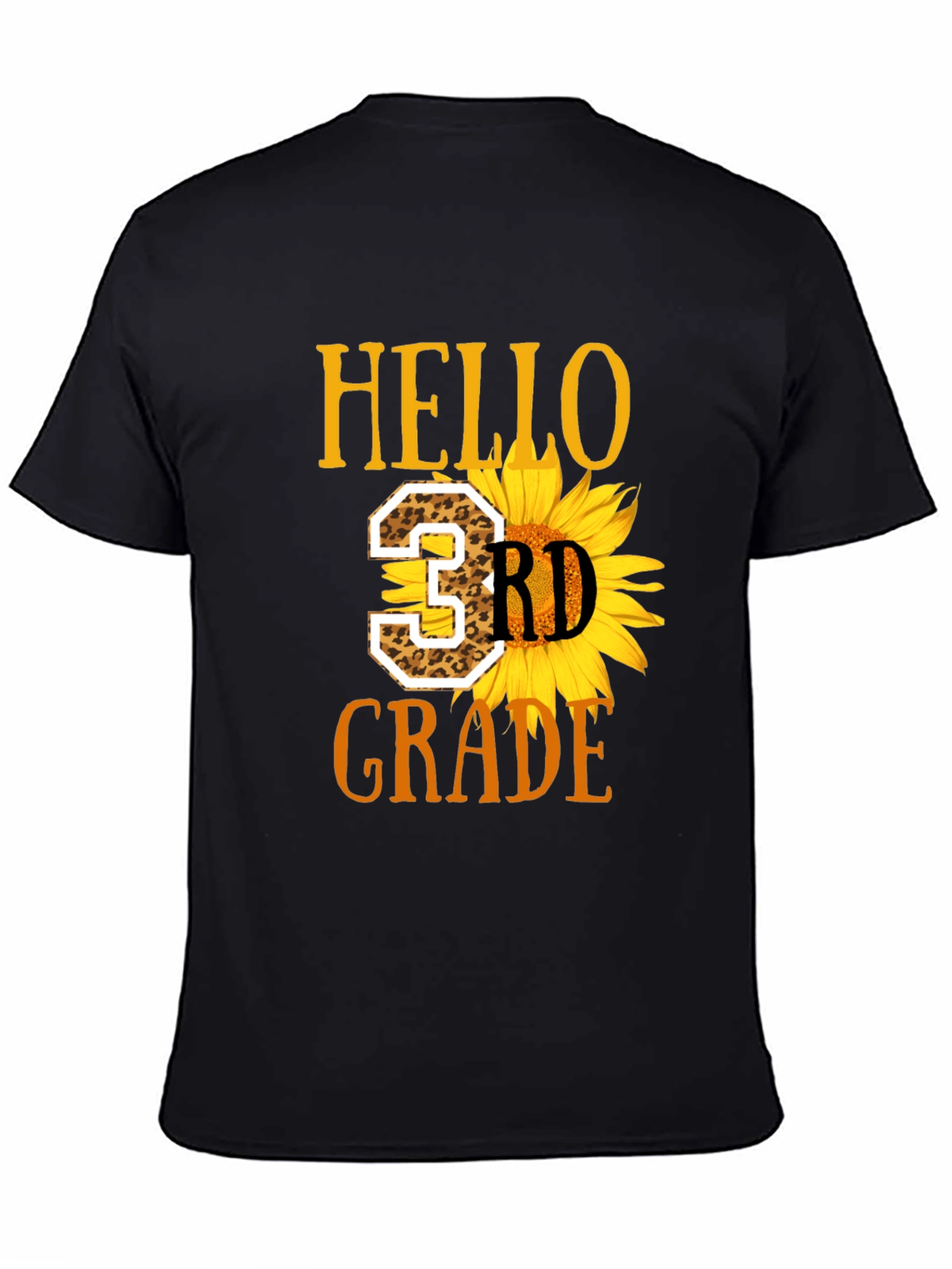 Hello 3rd Grade Sunflower T-Shirt
