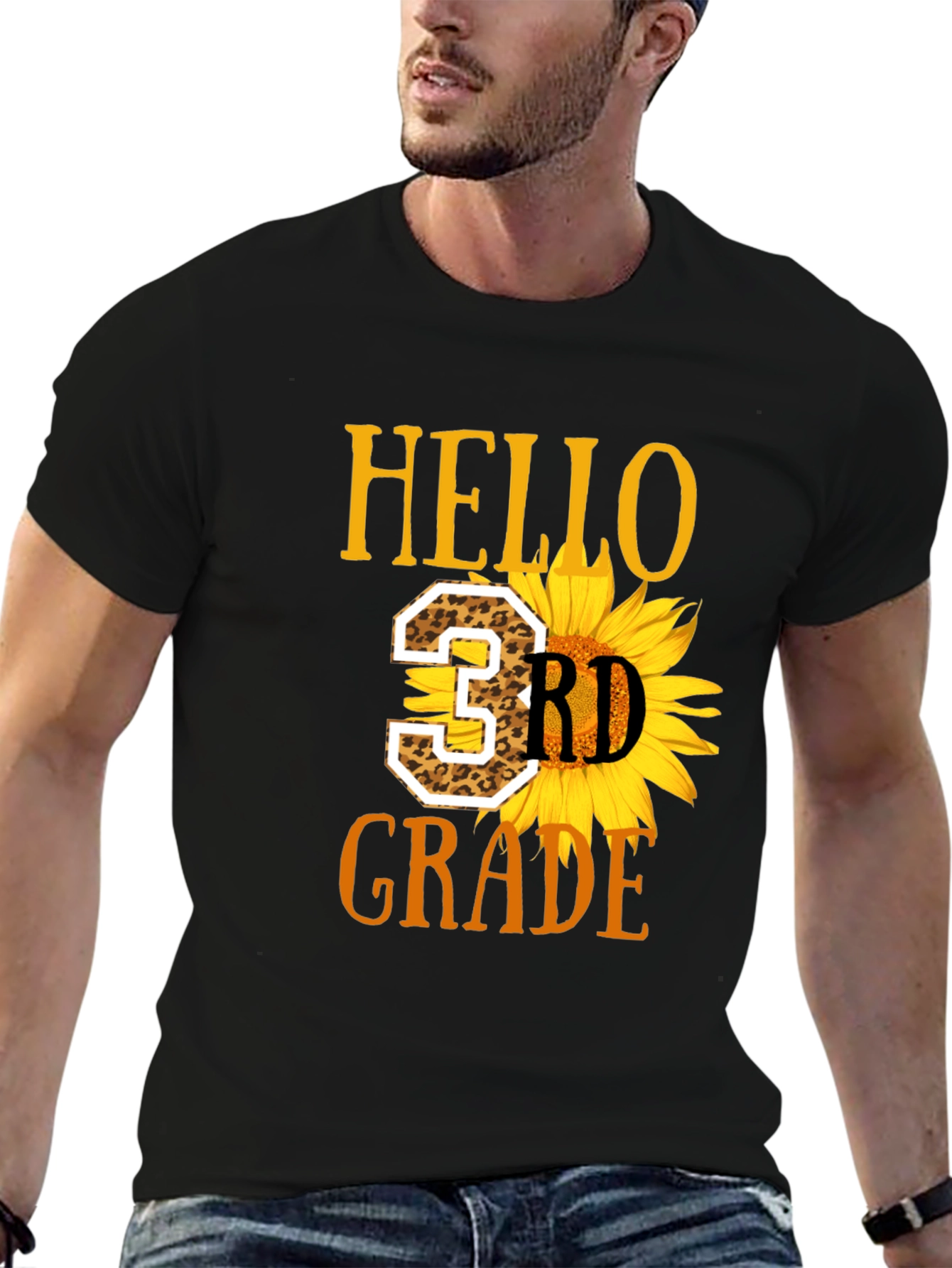 Hello 3rd Grade Sunflower T-Shirt