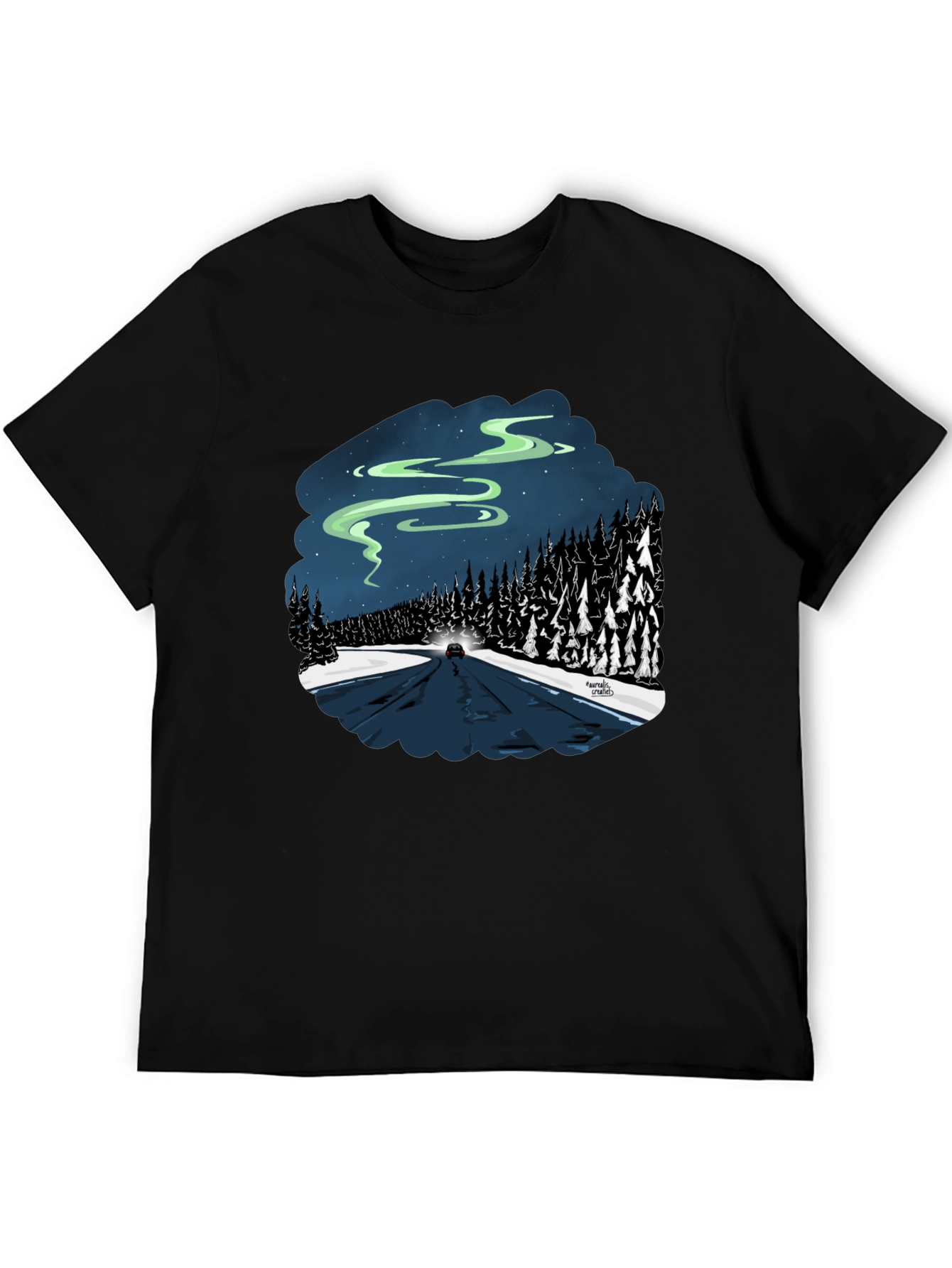 Northern Lights Road Trip Graphic Tee