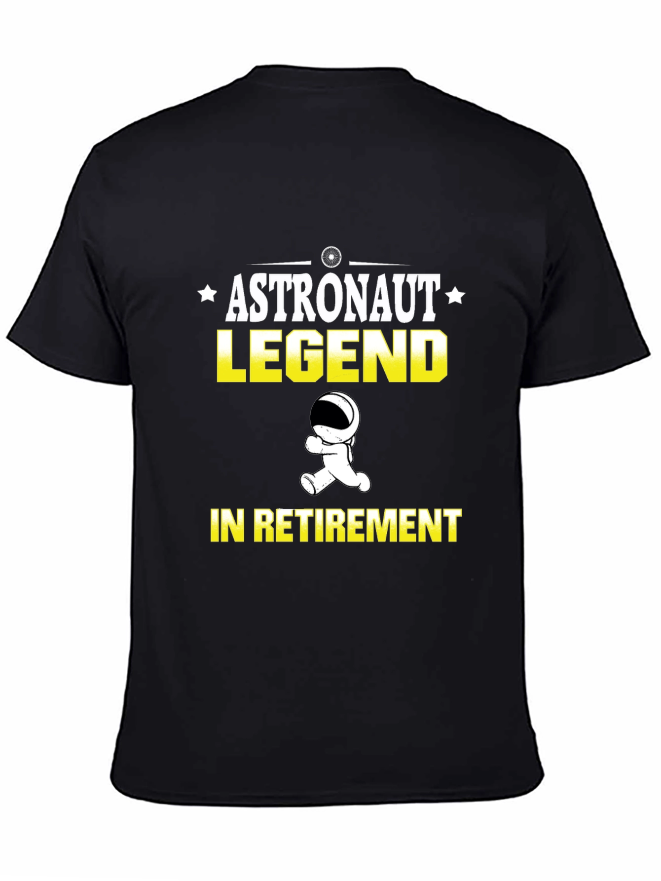 Astronaut Legend Retirement Graphic T-Shirt