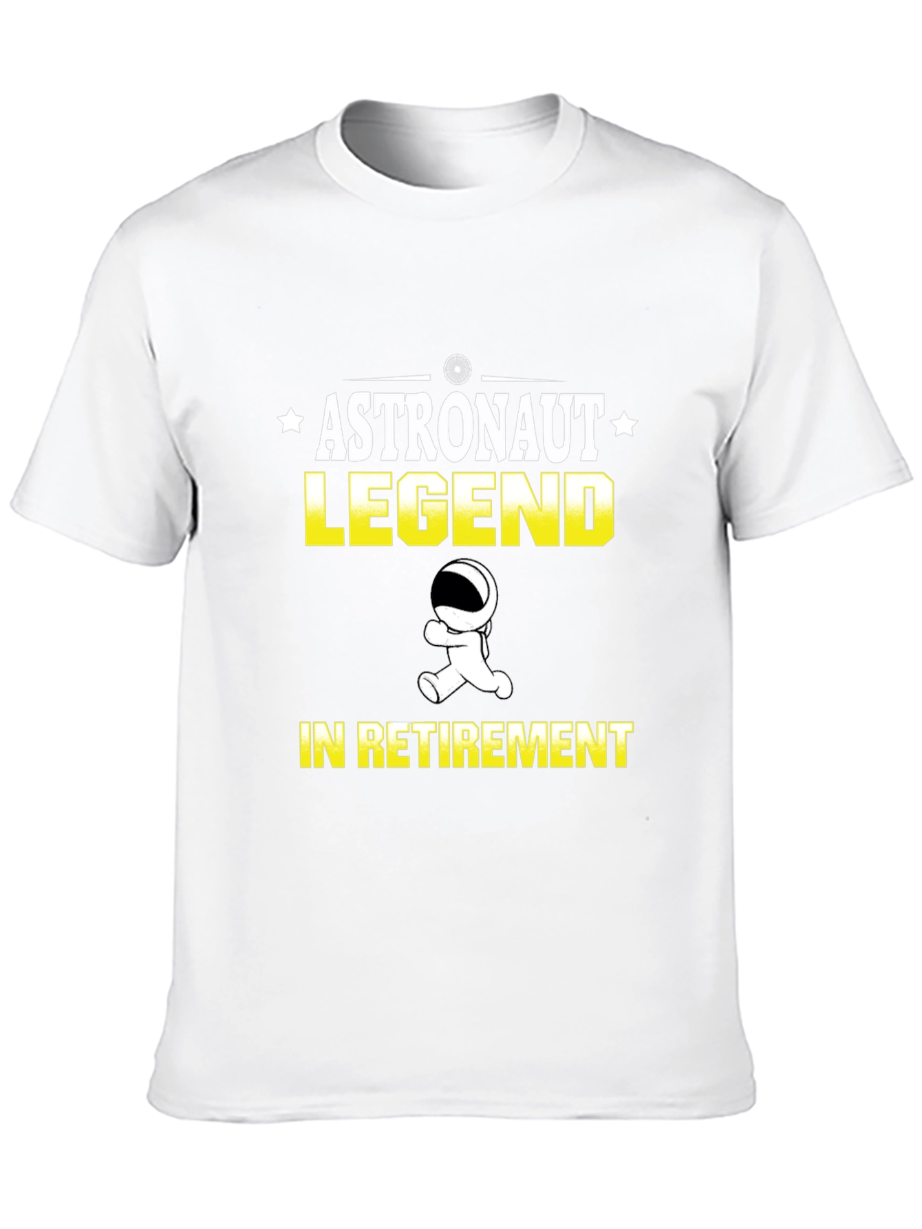 Astronaut Legend Retirement Graphic T-Shirt