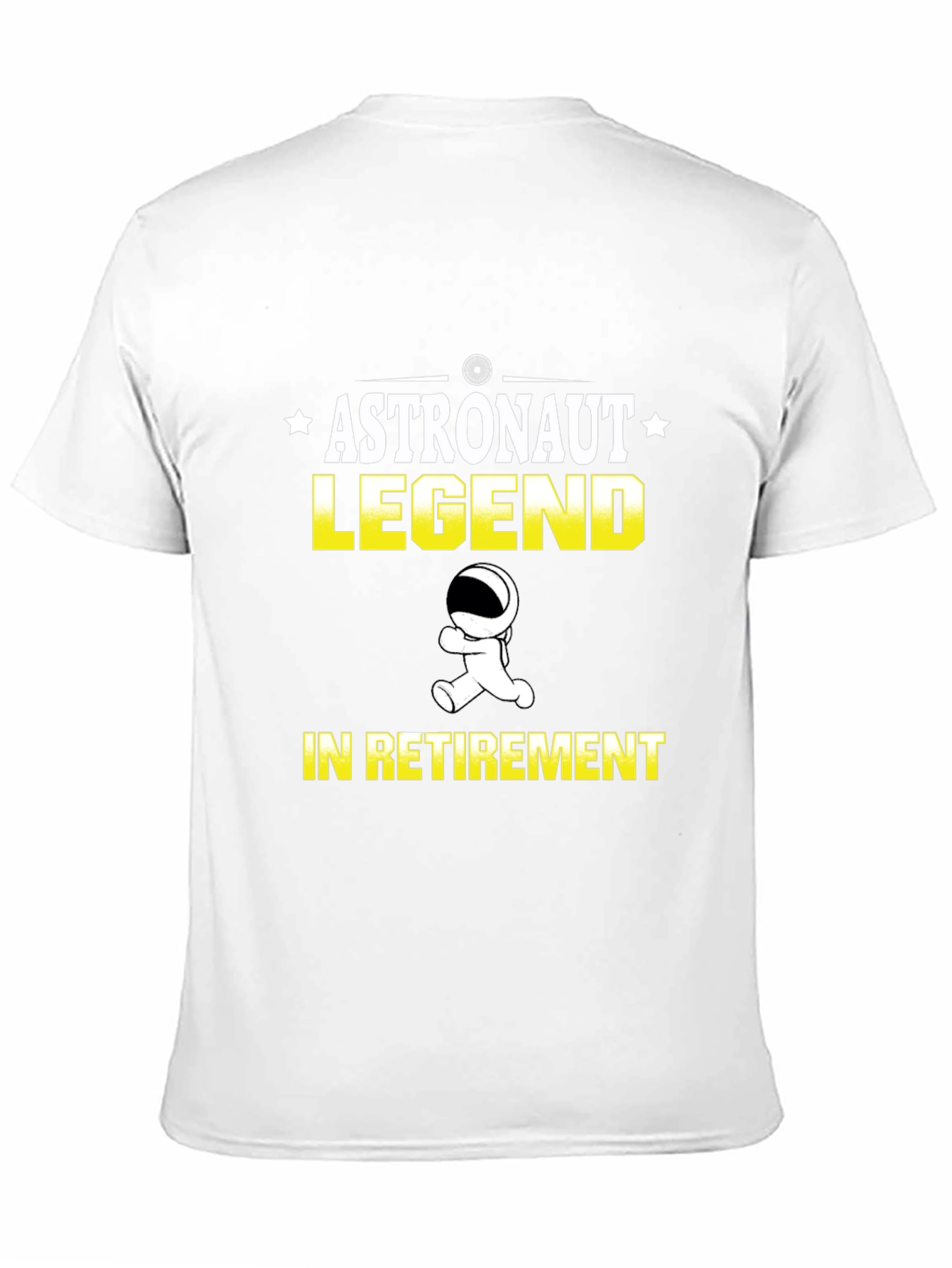 Astronaut Legend Retirement Graphic T-Shirt