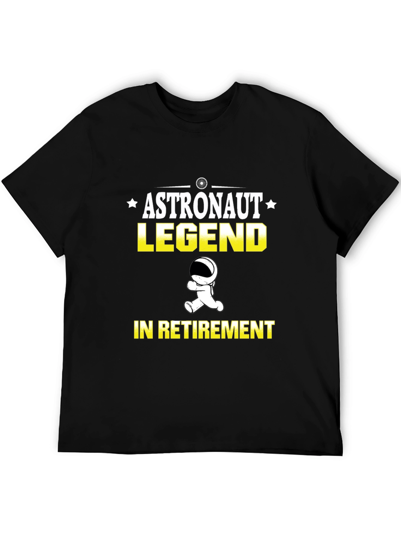 Astronaut Legend Retirement Graphic T-Shirt