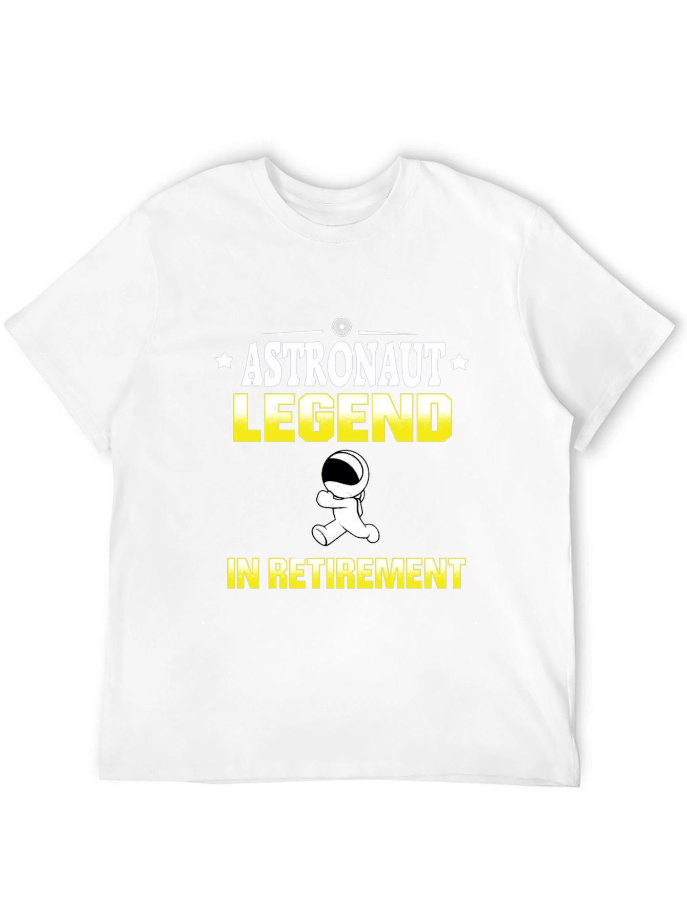 Astronaut Legend Retirement Graphic T-Shirt