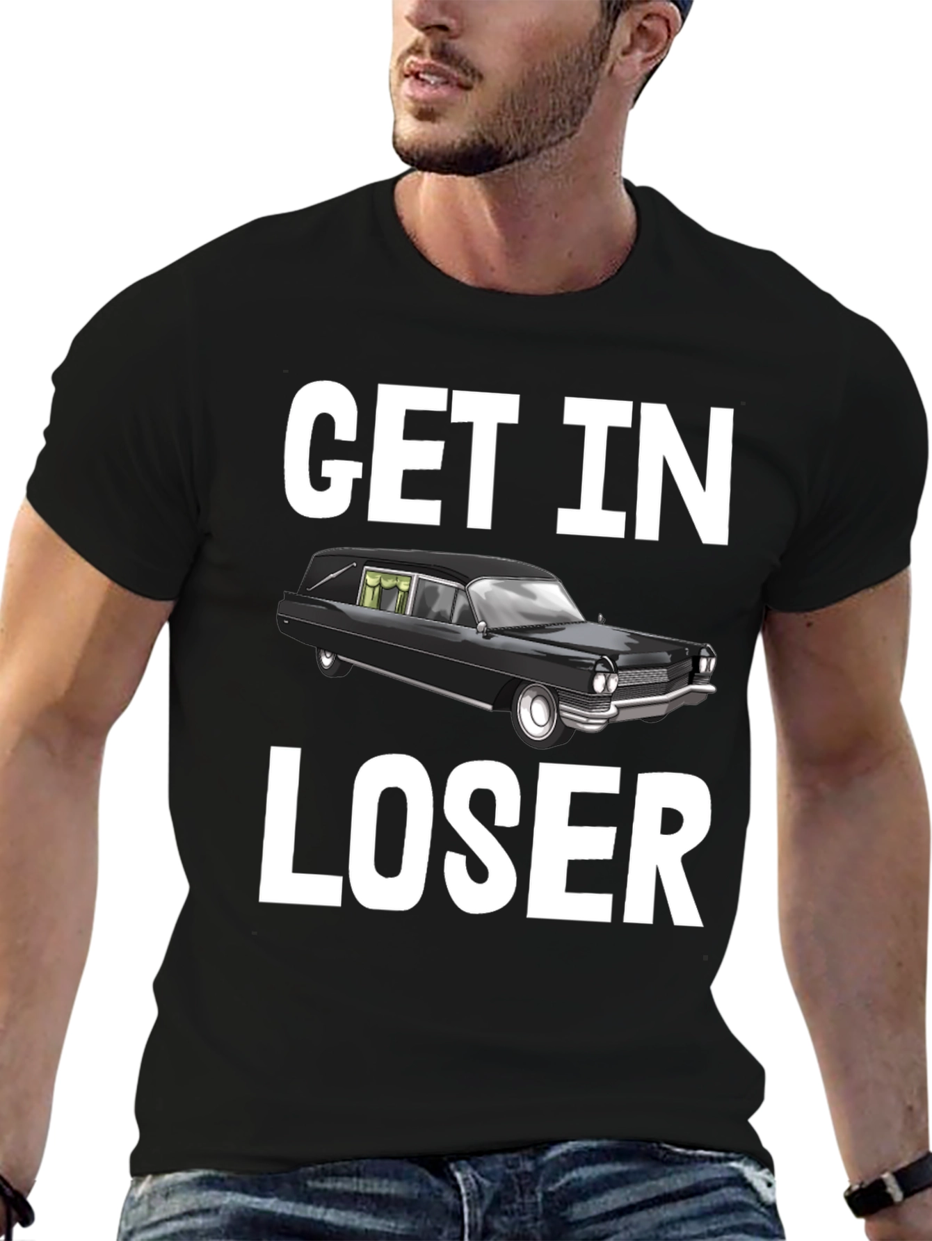 Get In Loser Hearse T-Shirt