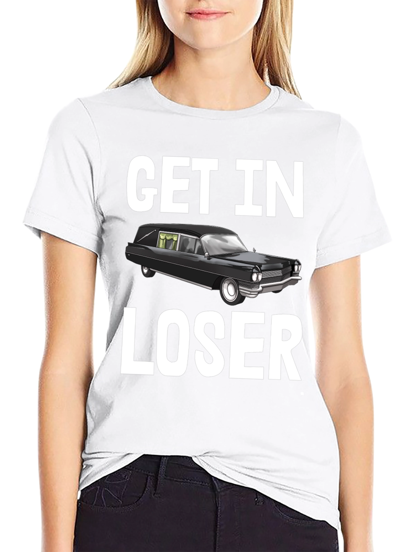 Get In Loser Hearse T-Shirt