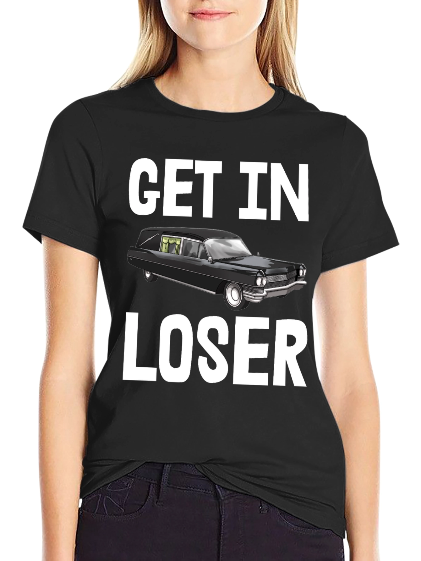 Get In Loser Hearse T-Shirt