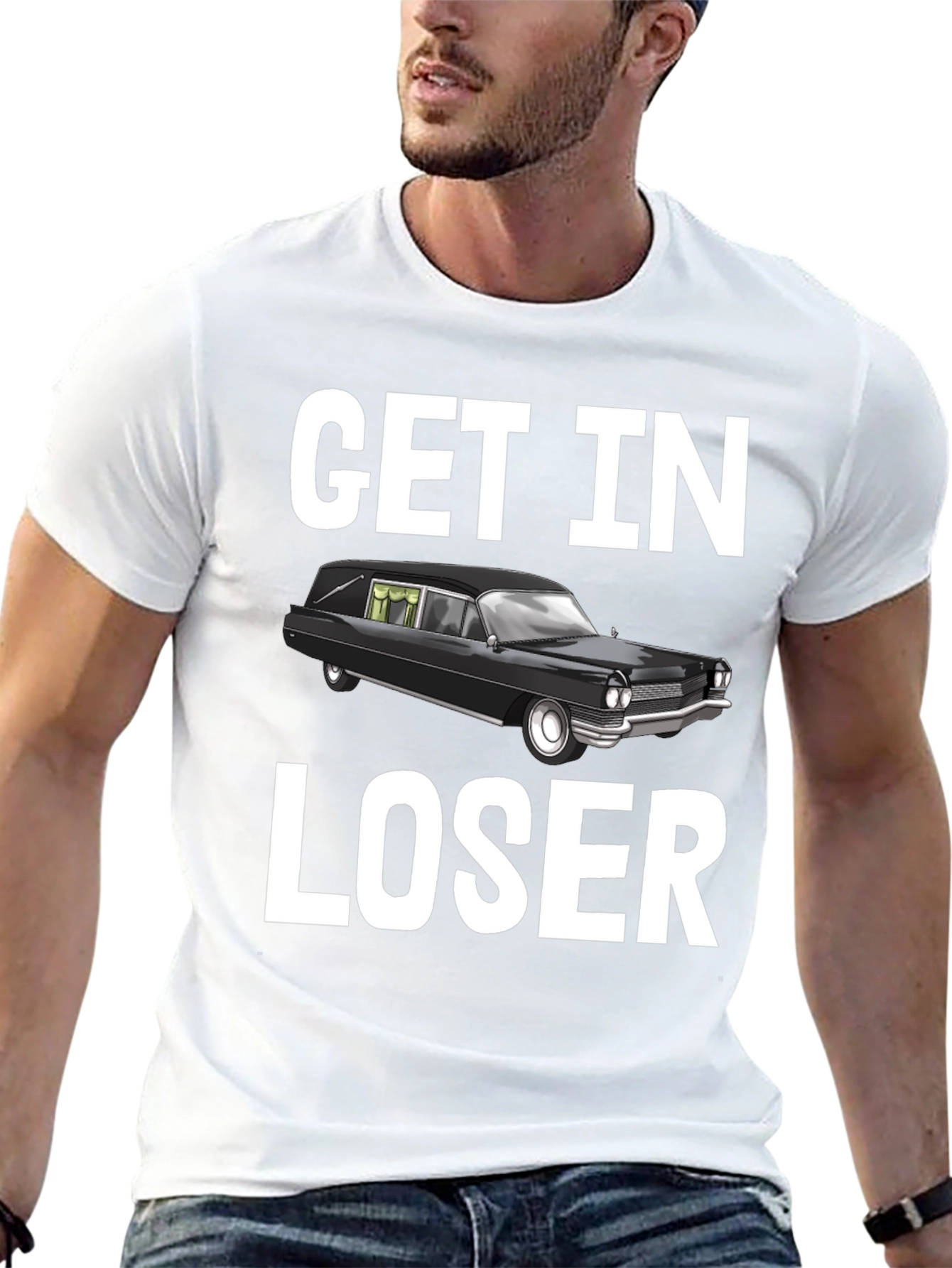 Get In Loser Hearse T-Shirt