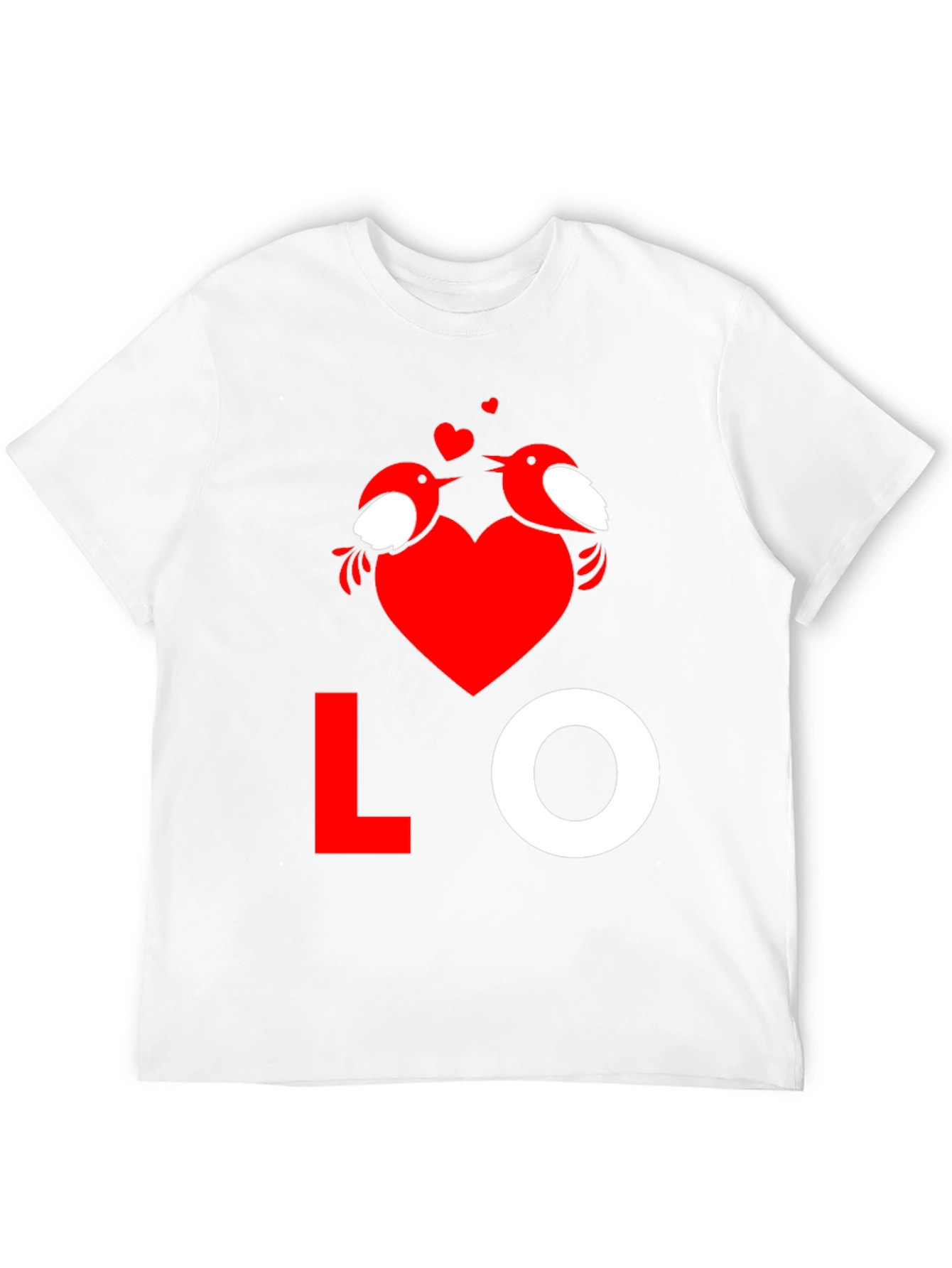 Love Birds Graphic Tee - Valentines Day Shirt