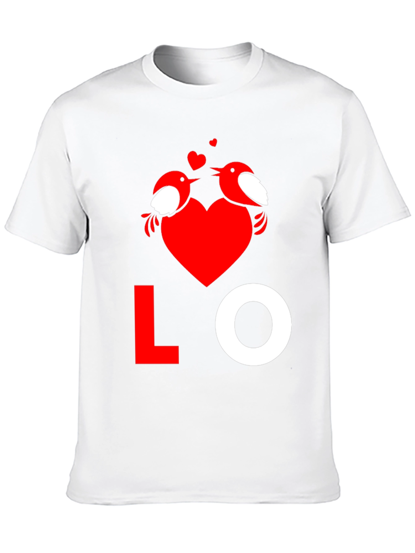 Love Birds Graphic Tee - Valentines Day Shirt