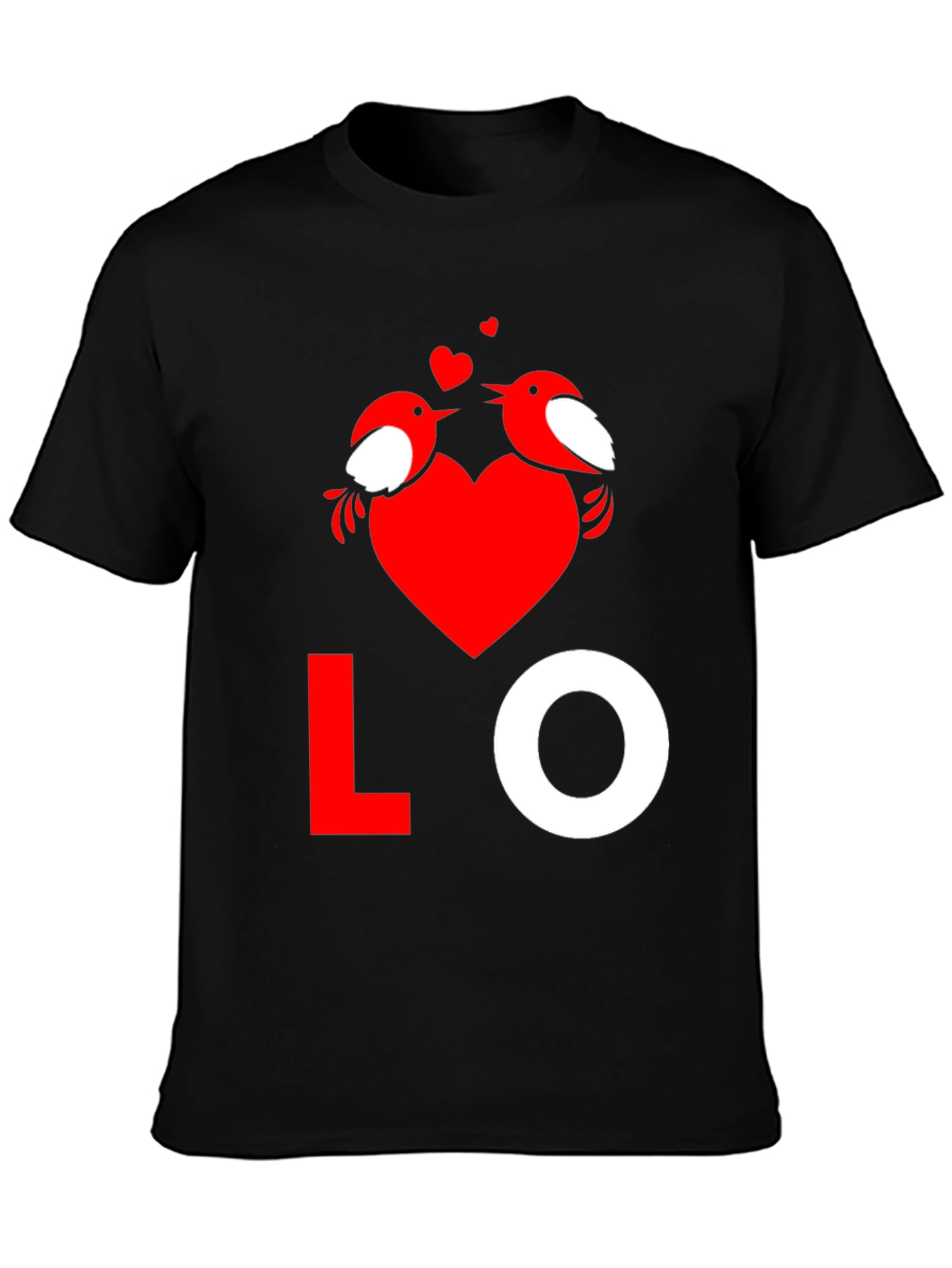 Love Birds Graphic Tee - Valentines Day Shirt