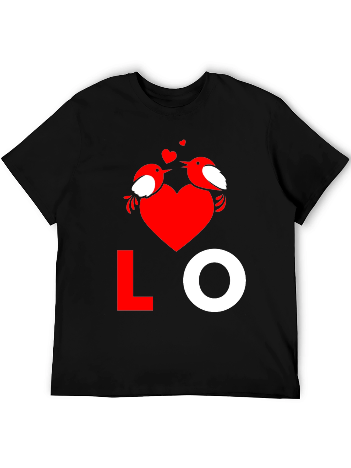 Love Birds Graphic Tee - Valentines Day Shirt