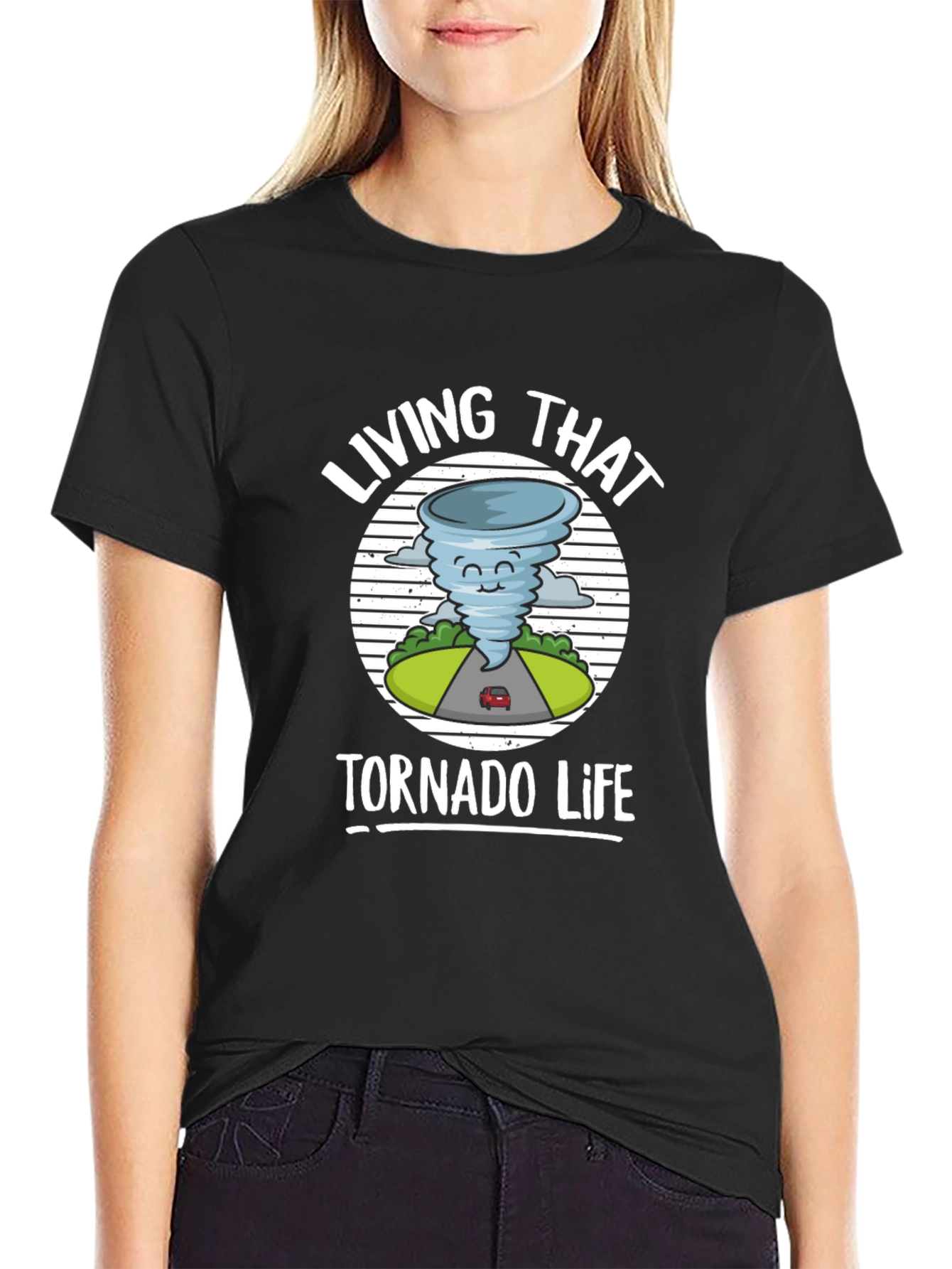 Living That Tornado Life Graphic T-Shirt