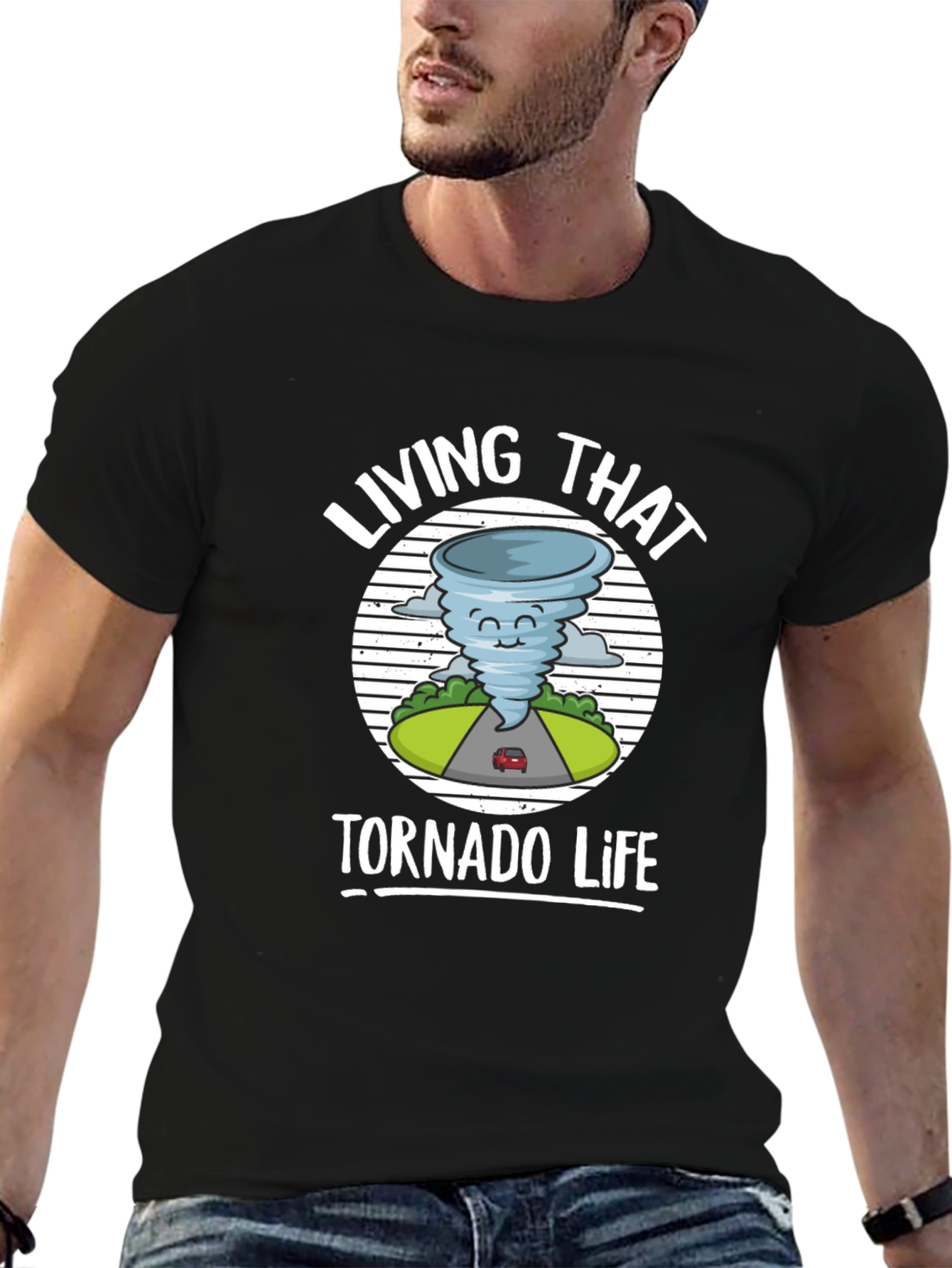 Living That Tornado Life Graphic T-Shirt