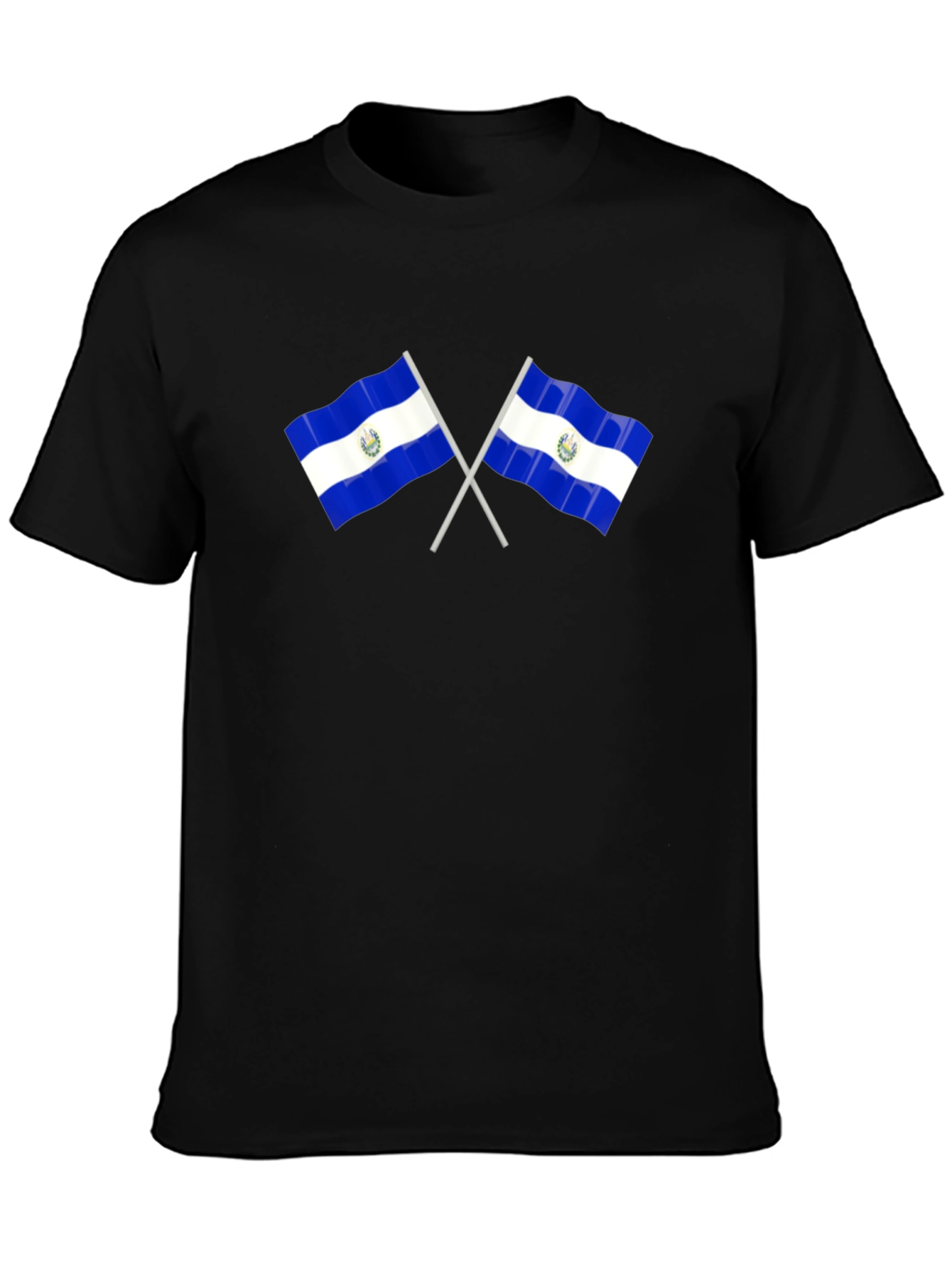 El Salvador Flags Graphic Tee