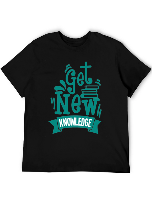 Get New Knowledge T-Shirt - Stylish Graphic Tee