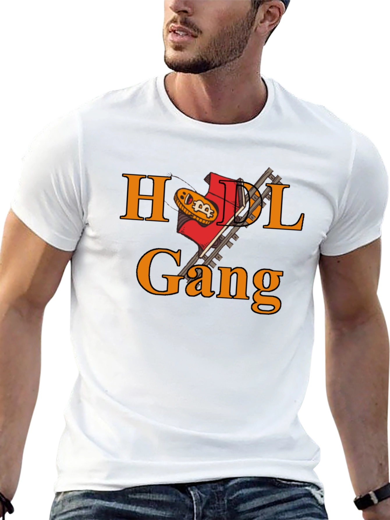 HODL Gang Bitcoin Graphic T-Shirt