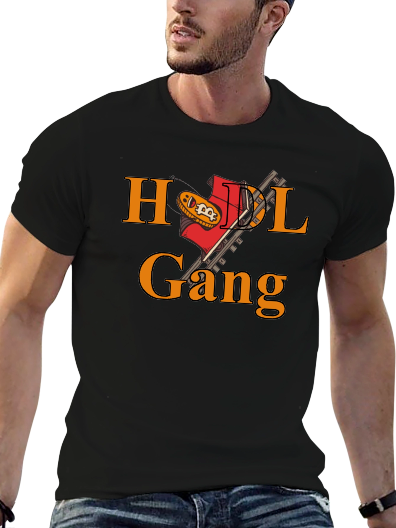 HODL Gang Bitcoin Graphic T-Shirt