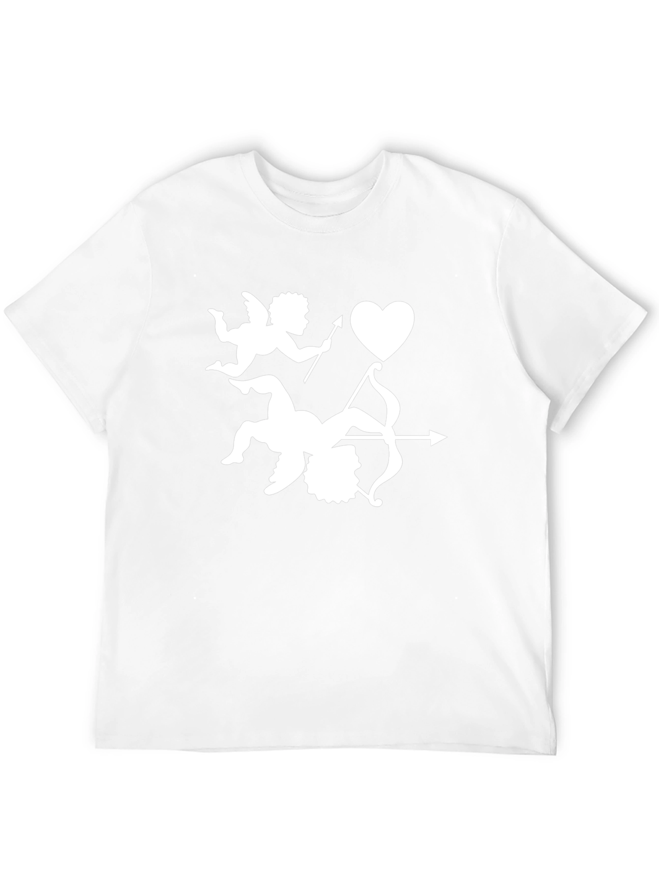 Cupids Arrow Valentines Day Black T-Shirt